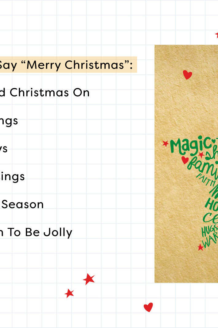 How To Say Merry Christmas In Different Ways Yourdictionary