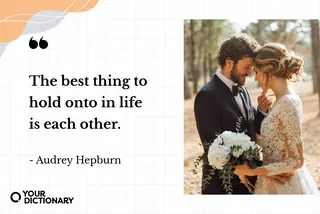 Audrey Hepburn quote from the article