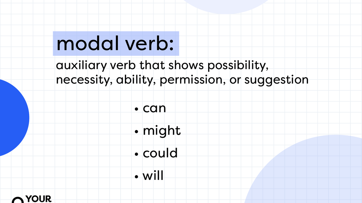 What Are Modal Verbs? Usage Guide and Examples | YourDictionary
