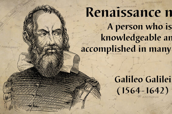 Renaissance men Galileo Galilei