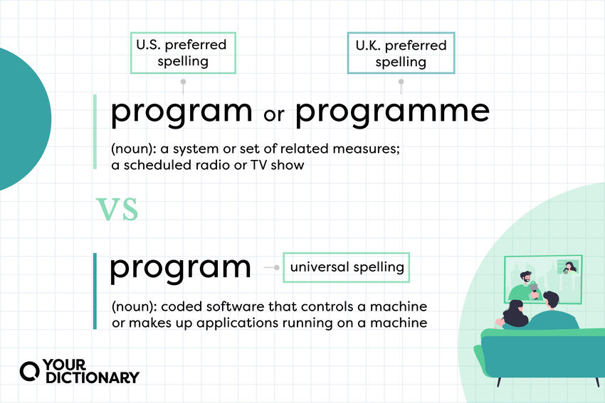  Program Vs Programme Which Is Correct YourDictionary