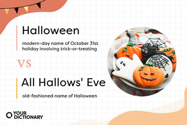 Definition of Halloween and All Hallows' Even that are detailed later in the article.