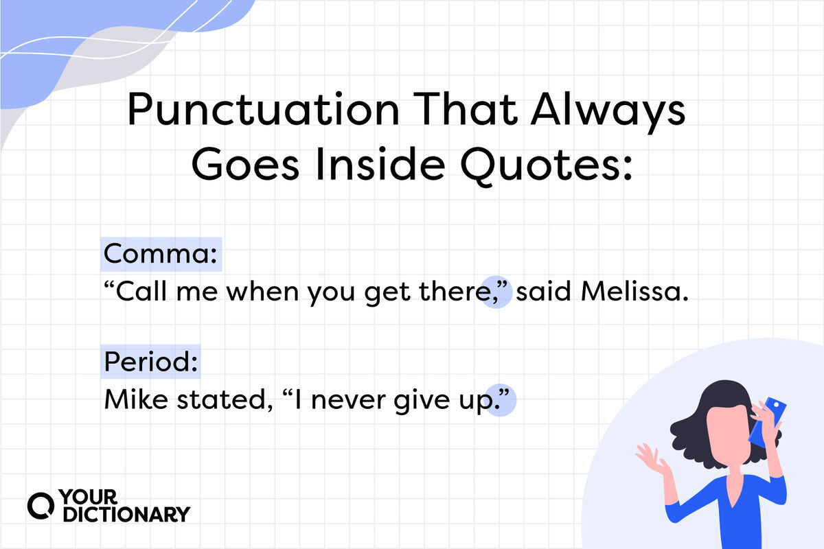 Does Punctuation Go Inside or Outside Quotation Marks ...