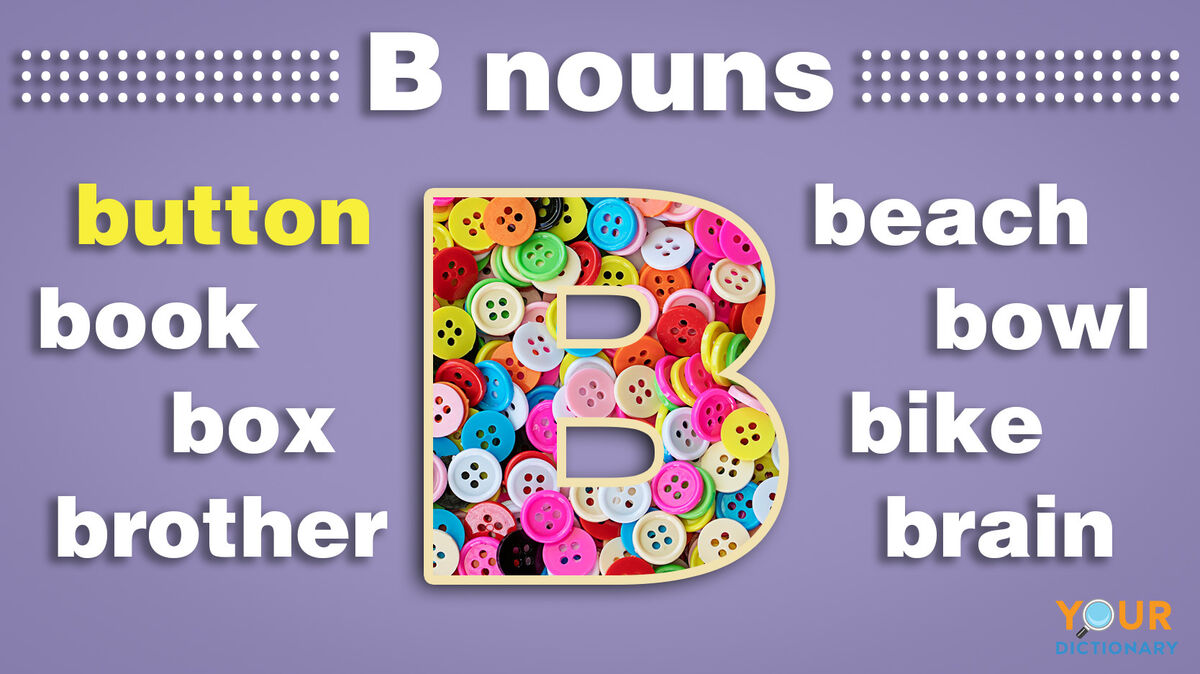 nouns that start with b