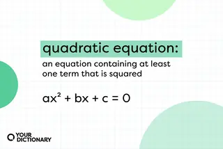 quadratic equation example