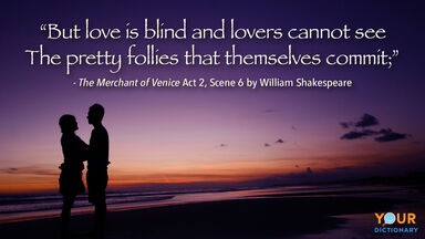 famous Shakespeare quote about love