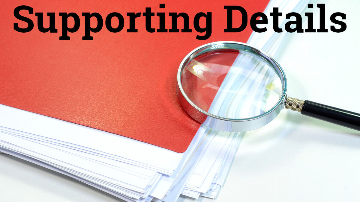 What Are Supporting Details? | YourDictionary