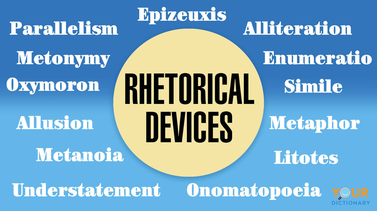 rhetorical devices examples