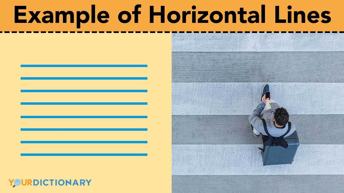 example horizontal lines crosswalk street