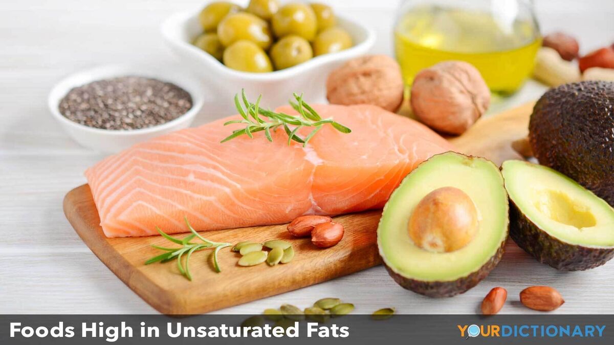 unsaturated fats salmon avocado nuts olives