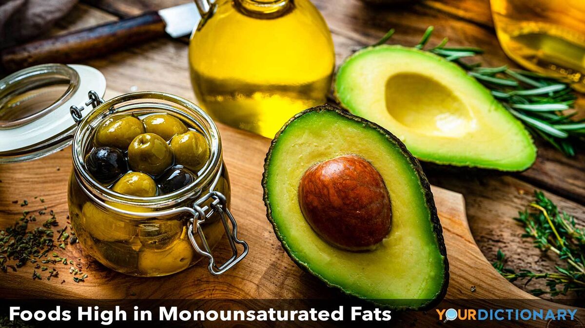 foods high in monounsaturated fats