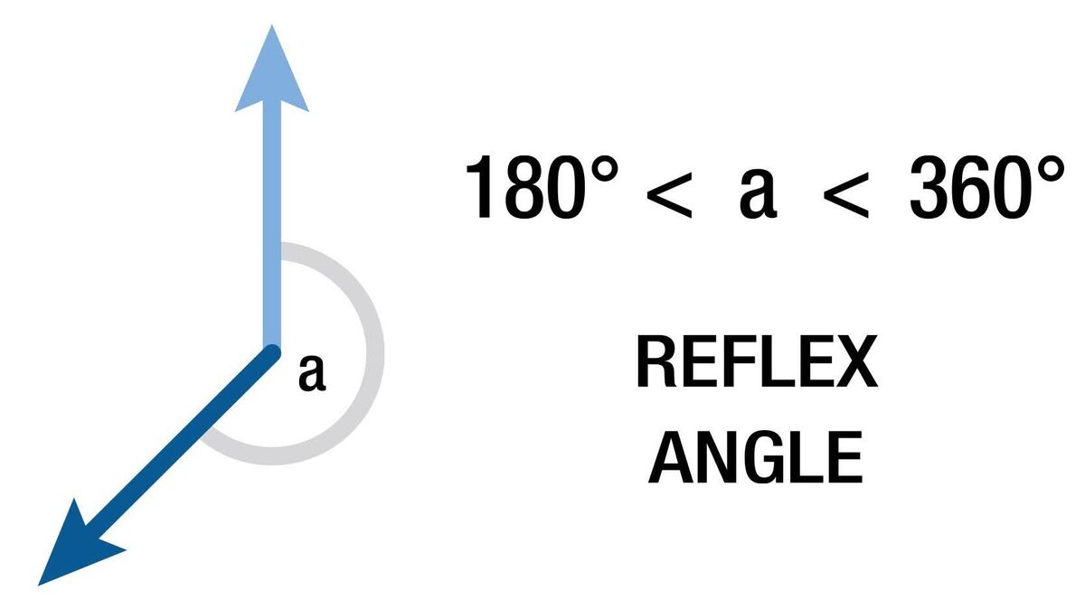 Reflrx Angle / What is reflex angle. Definition and figure of