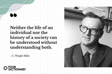 C. Wright Mills quote from the article