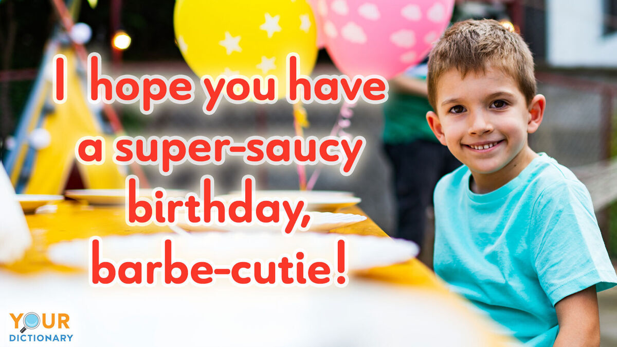 birthday pun super-saucy babe-cutie