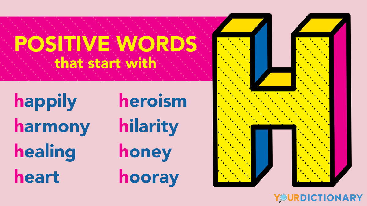 Positive Words That Start With H