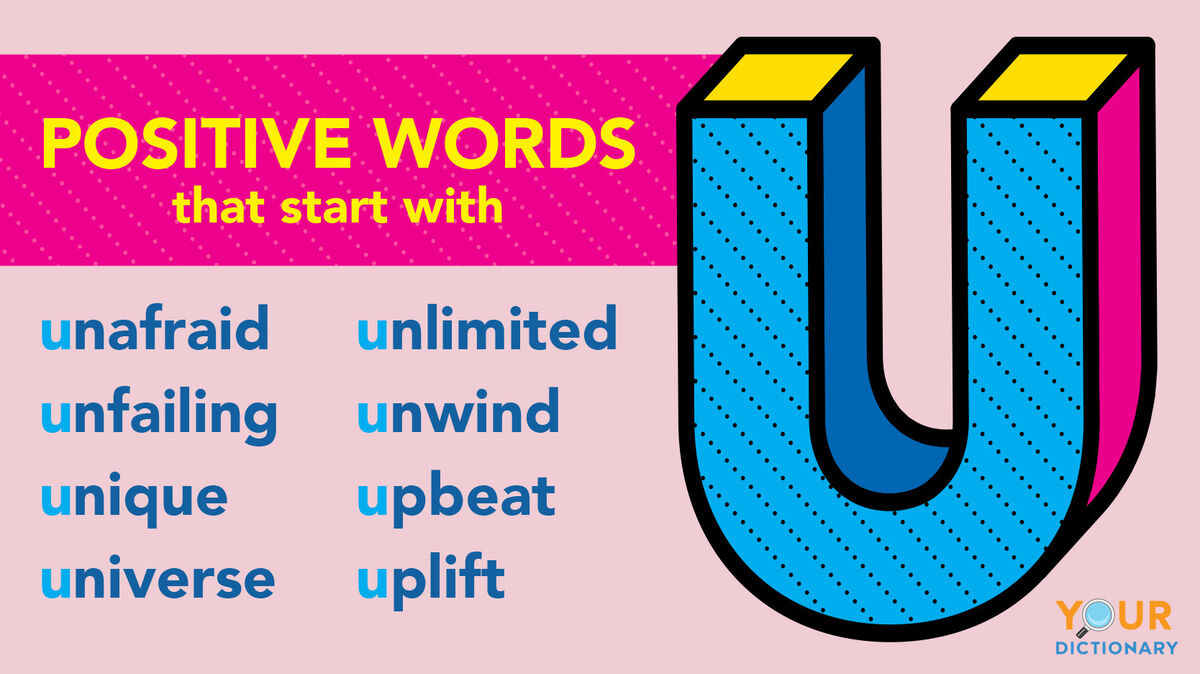 Positive Words That Start With U | YourDictionary
