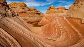 The Wave sandstone in Arizona example of Wind Erosion