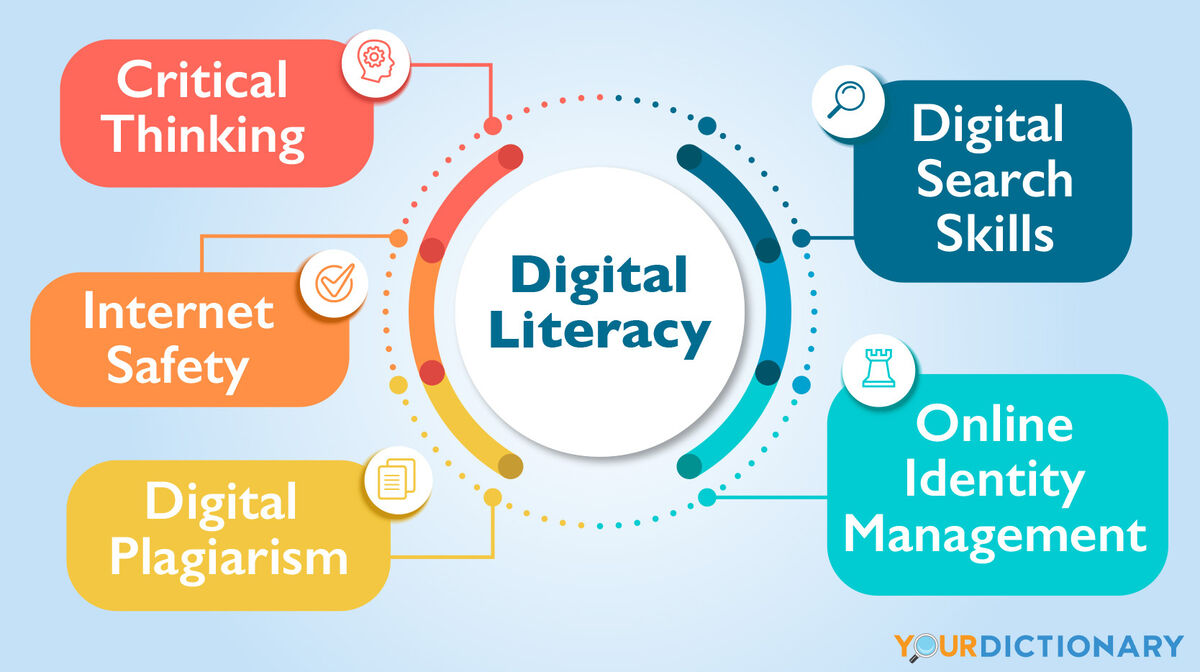 Digital Literacy infographic