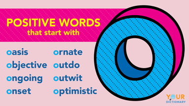 Positive O words examples