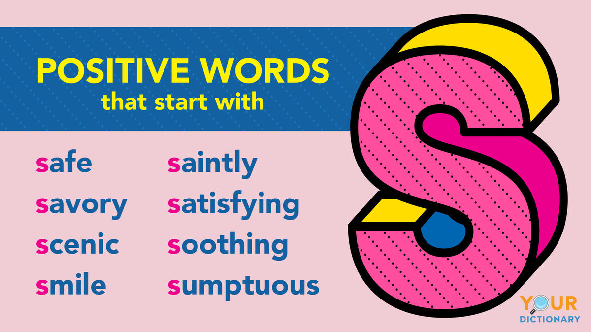 Positive Words That Start With S | YourDictionary