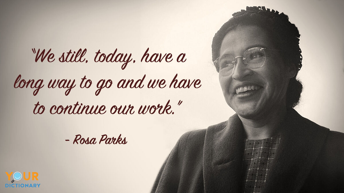 20 Powerful Rosa Parks Quotes to Keep Alive | YourDictionary