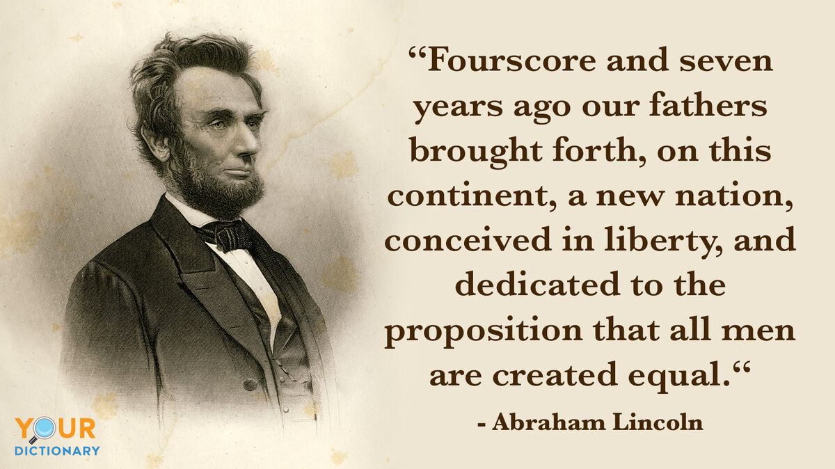 Abraham Lincoln Quote Example