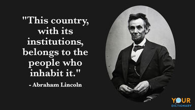 Abraham Lincoln Quote Example