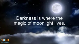Darkness Quote moonlight