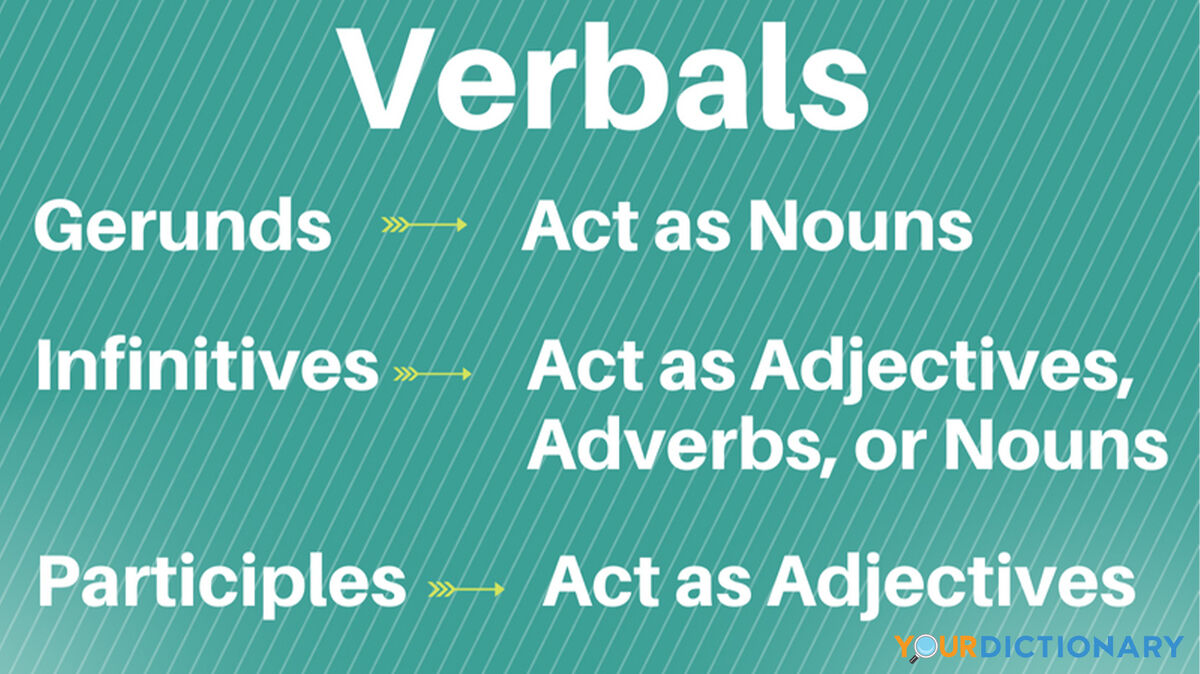 What Is Verbals And Their Examples