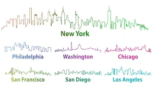 Large cities in the US