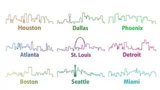 Large cities in the United States