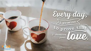 Love Quote Coffee