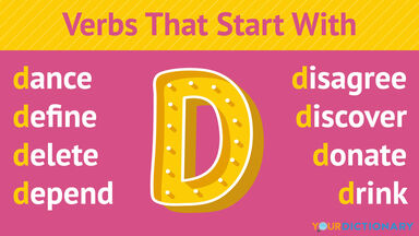 Verbs That Start With D