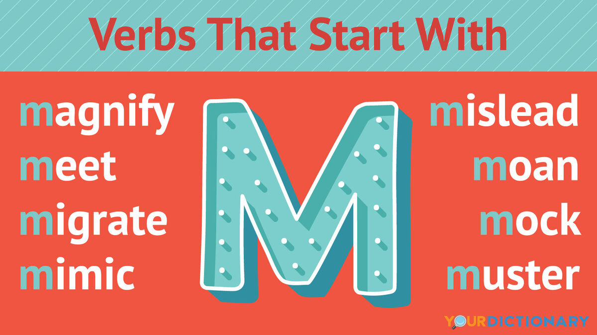 Verbs That Start With M
