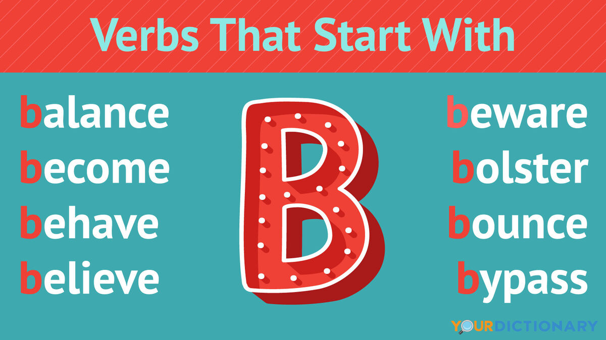 898 Words That Start with B (B Words in English) • 7ESL  B words, English  vocabulary words learning, Writing words