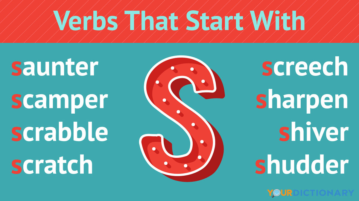 Verbs That Start With S