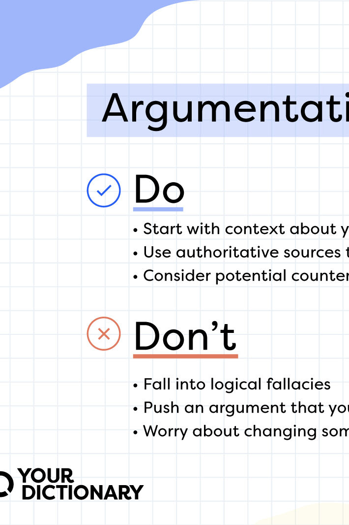 guidelines for writing an argumentative essay