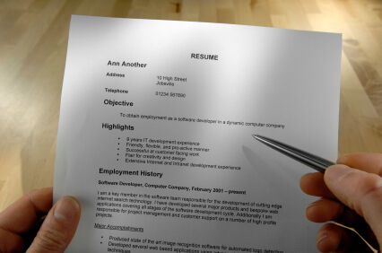 Resume Writing Examples
