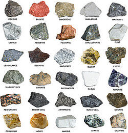 sedimentary rock types list