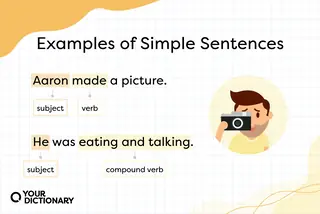 37 Simple Sentence Examples and Worksheet