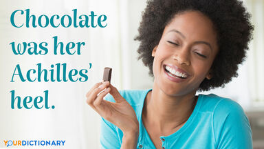 Woman Eating Chocolate Examples of Allusion