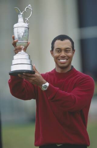 Tiger Woods won the 2000 Open Championship