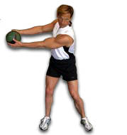 exercise with medicine ball