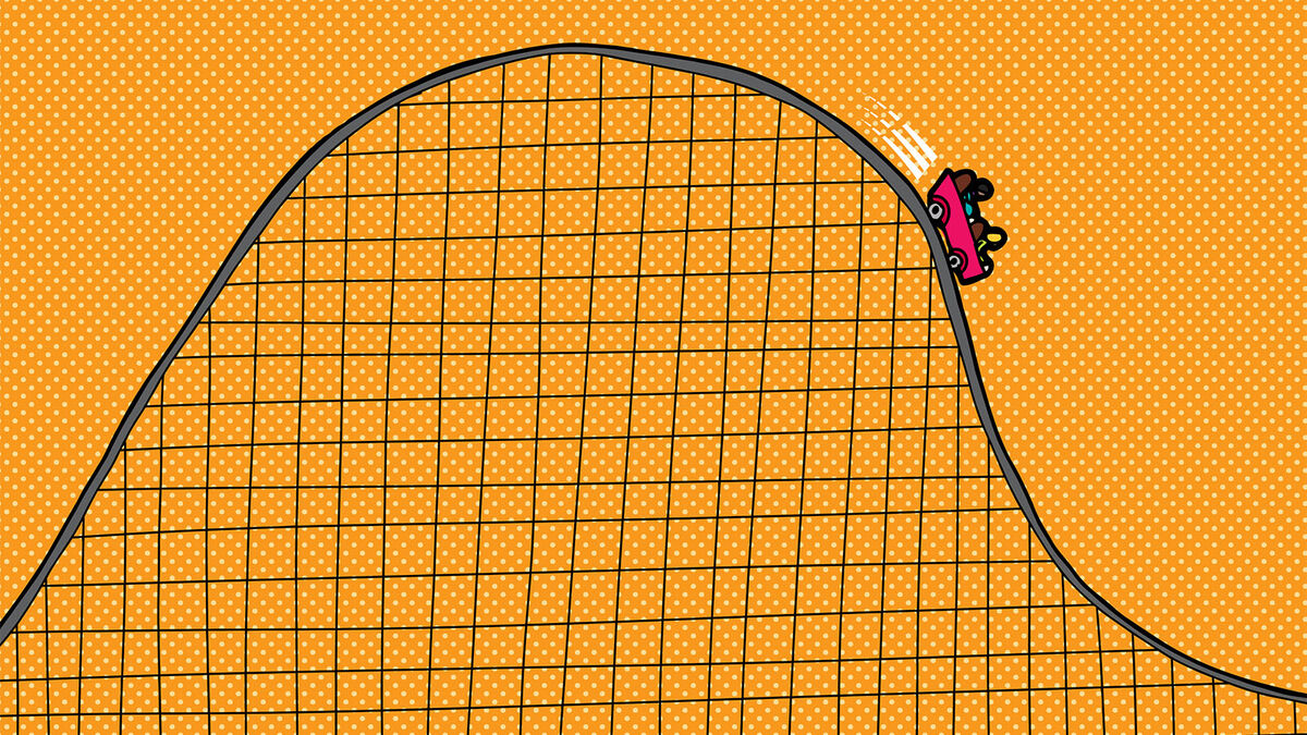 falling action metaphor roller coaster