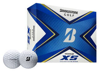 Box of Bridgestone Tour B XS Golf Balls