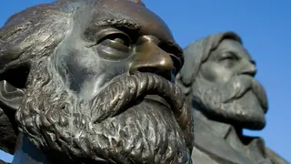 Marx and Engels' monument in Berlin