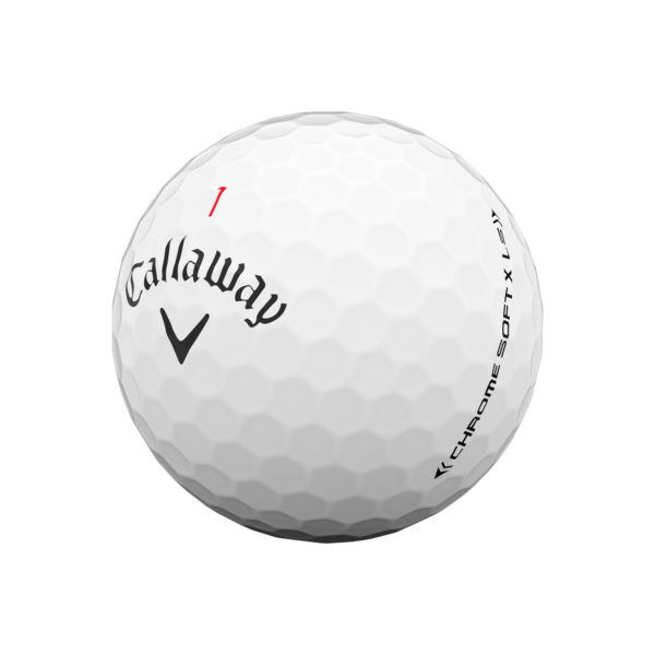 Callaway white Chrome Soft X LS golf ball