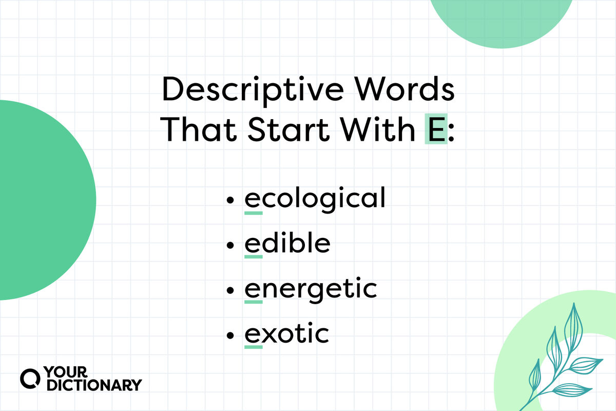 Descriptive Words That Start With L For A Person