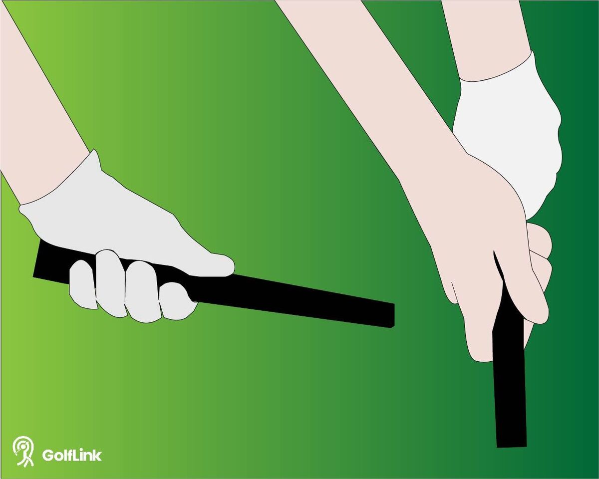 illustrations of proper golf grip