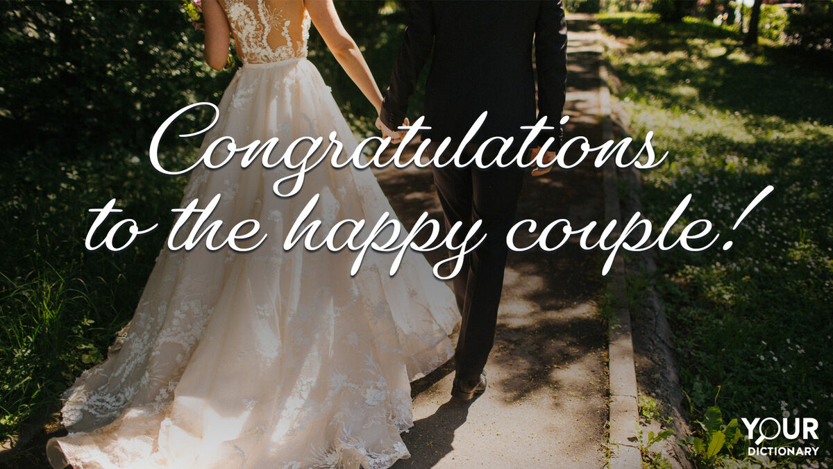 How to Express Congratulations for a Wedding | YourDictionary